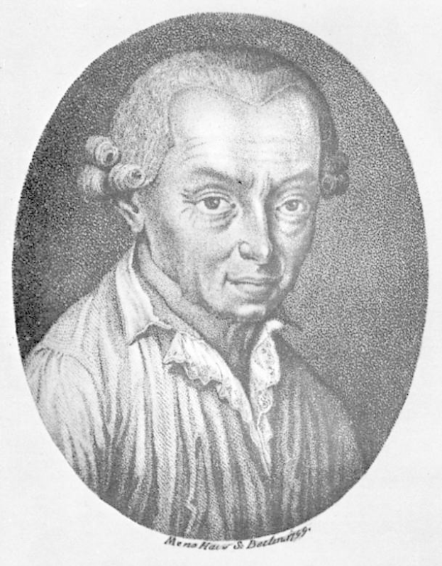 Ein Schwarz-Weiß-Zeichnung eines Mannes mit lockigen Haaren, der mutmaßlich ein deutscher Komponist ist, mit Text am unteren Rand des Bildes.