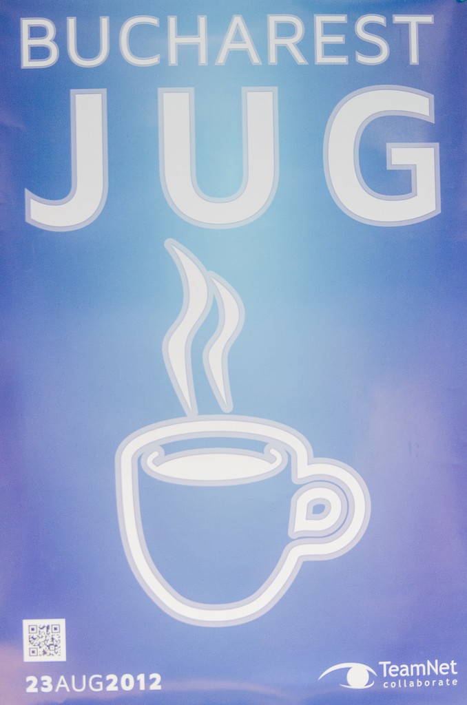 Ein Prospekt mit einem Unternehmenslogo und einem Bild einer Tasse.